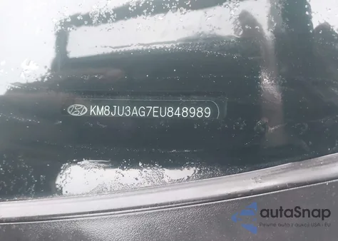 2014 Hyundai Tucson Limited from USA, damaged, VIN KM8JU3AG7EU848989